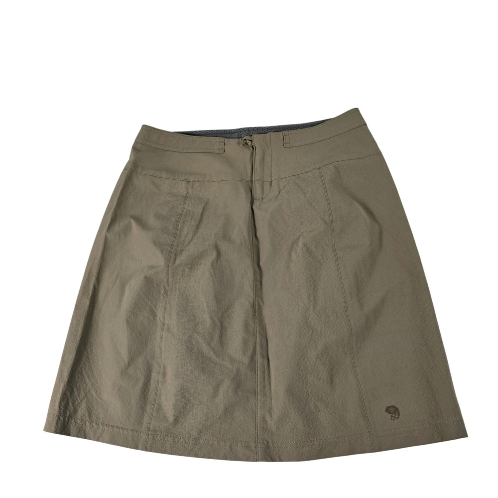 Mountain Hardwear Dynama Skirt Womens 6 Tan Khaki Hiking Outdoor OL5221